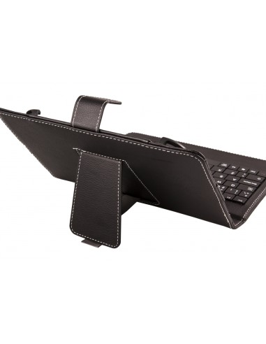 FUNDA TABLET SILVERHT UNIVERSAL CON TECLADO USB TIPO C  9 - 10.1 NEGRA 111916040199
