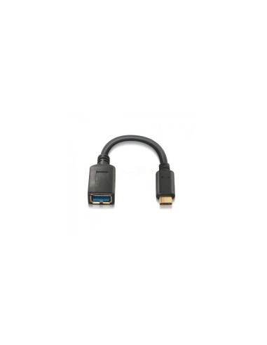 CABLEAISENS  OTG USB(A)H A USB TIPO C M 3.1 NEGRO A107-0062