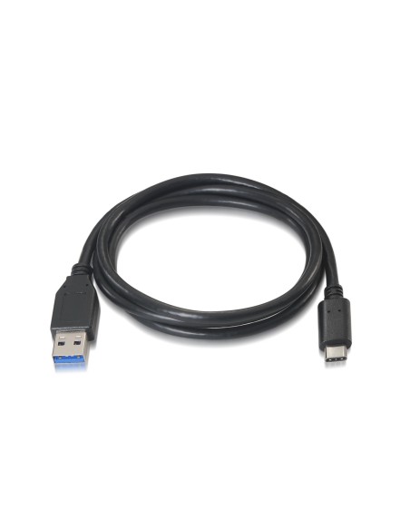 CABLE USB(A) 3.1 M A USB TIPO C 3.1 M AISENS 1M NEGRO A107-0060