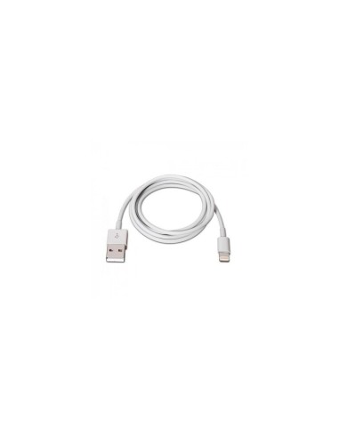 CABLE USB A M A LIGHTNING M 1MT AISENS BLANCO A102-0035