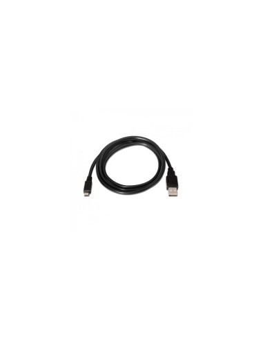 CABLE USB A M A MICRO USB B M 0.8MT AISENS NEGRO A101-0027