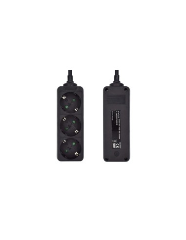 REGLETA EWENT EW3959 3 TOMAS NEGRO EW3959