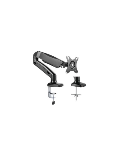 SOPORTE EWENT TV 1 MONITOR 13P - 27P MESA GAS NEGRO EW1515