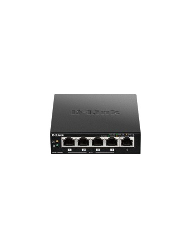 SWITCH D-LINK 5 PTOS GIGABIT 4 PTOS POE NEGRO DGS-1005P