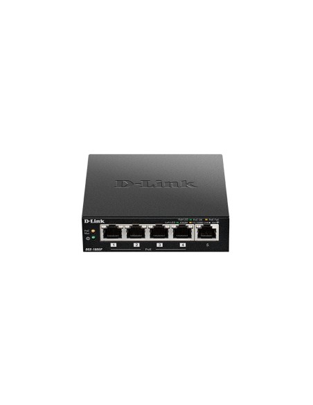 SWITCH D-LINK 5 PTOS GIGABIT 4 PTOS POE NEGRO DGS-1005P