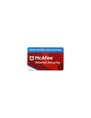 ANTIVIRUS MCAFEE INTERNET SECURITY 3 PC 1 AÍ?O LICENCIA ELECTRONICA