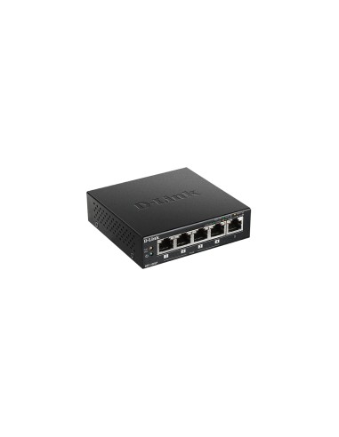 SWITCH D-LINK 5 PTOS GIGABIT 4 PTOS POE NEGRO DGS-1005P