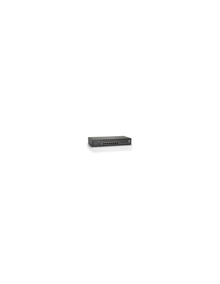 SWITCH LEVEL ONE NO GESTION 8PTOS 10/100/1000 POE PLUS NEGRO GEP-0812