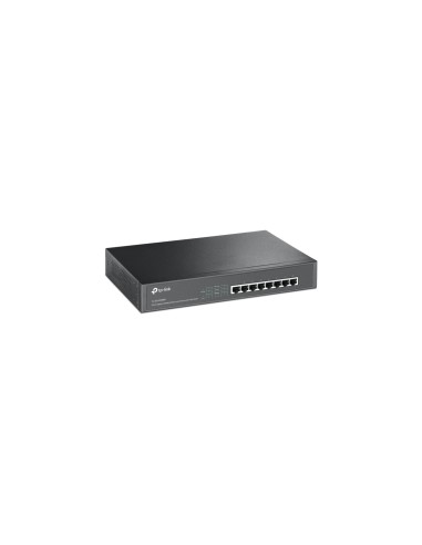 SWITCH TP-LINK TL-SG1008MP 8PTOS GIGABIT NEGRO TL-SG1008MP