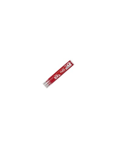3 UNIDADES RECAMBIOS PARA BOLIGRAFO PILOT BORRABLE FRIXION BALL 0.7 ROJO BLS-FR7-R-S3