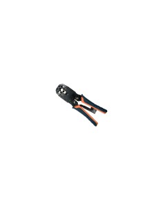 CRIMPADORA NANOCABLE METALICA RJ10/RJ11/RJ12/RJ45 NEGRO 10.31.0102 2
