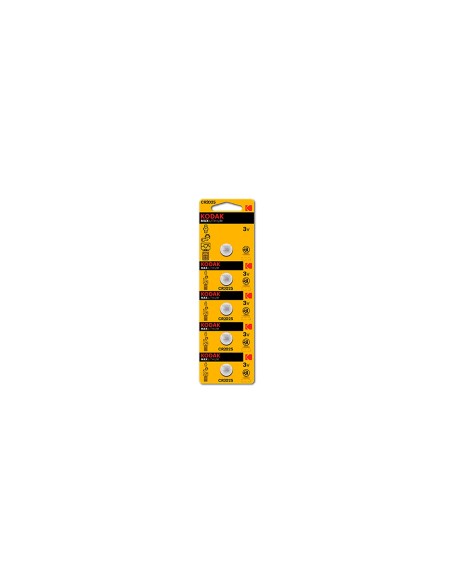 PILAS KODAK BOTON LITIO CR2025 3V BLISTER 5 KDCR20255