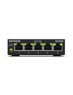 SWITCH NETGEAR PLUS 5 PTOS 10/100/1000 GS305E-100PES