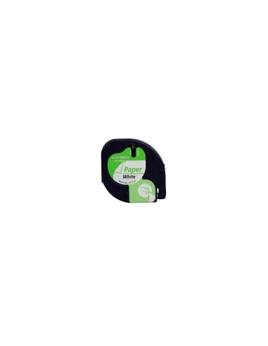 CINTA ROTULADORA AUTOADHESIVA DYMO PAPEL BLANCO PARA ROTULADORAS LETRATAG S0721510