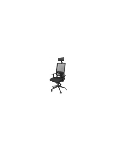 SILLA HORNA BALI CON CABECERO NEGRO 10SBALI840