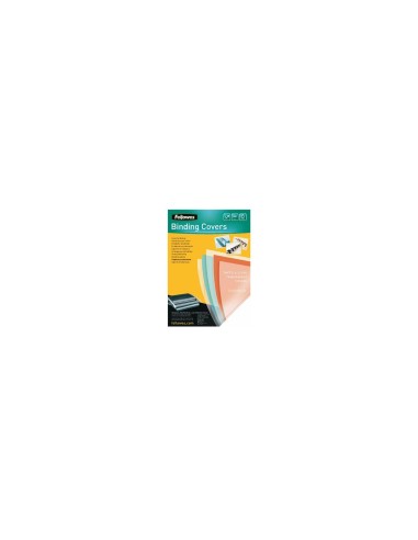 FELLOWES 5375901 PACK DE 100 PORTADAS DE PVC TRANSPARENTE TAMAÍ?O A4