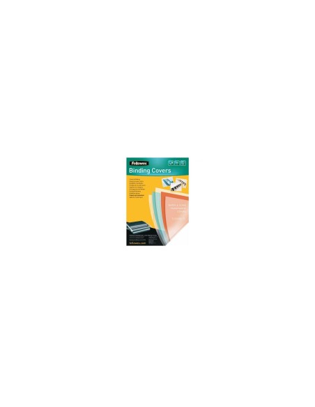 FELLOWES 5375901 PACK DE 100 PORTADAS DE PVC TRANSPARENTE TAMAÍ?O A4