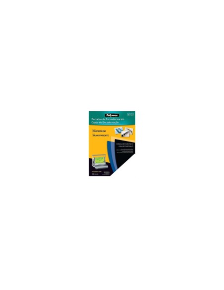 FELLOWES 54770 PACK DE 100 PORTADAS DE POLIPROPILENO TRANSPARENTE TAMAÍ?O A4 500 MICRAS