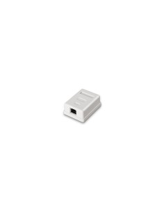AISENS ROSETA SUPERFICIE RJ45 FTP CAT 6 1 TOMA BLANCO A139-0303
