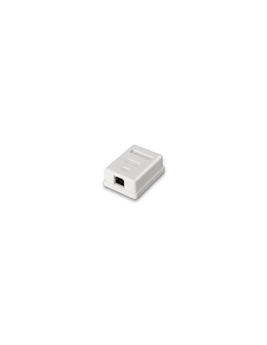 AISENS ROSETA SUPERFICIE RJ45 FTP CAT 6 1 TOMA BLANCO A139-0303