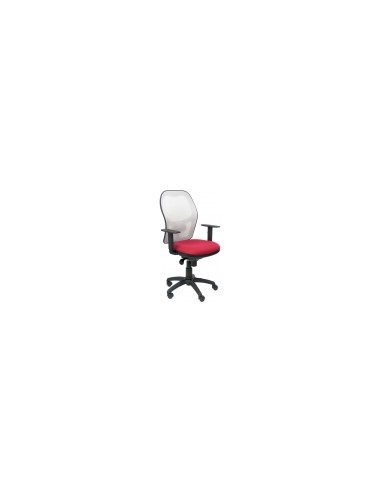 SILLA JORQUERA MALLA BLANCA ASIENTO BALI GRANATE 15SBBALI933