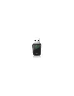 ADAPTADOR DE RED WIFI TP-LINK BANDA DUAL USB 5GHZ SEGURIDAD AVANZADA NEGRO ARCHER T2U V3.0