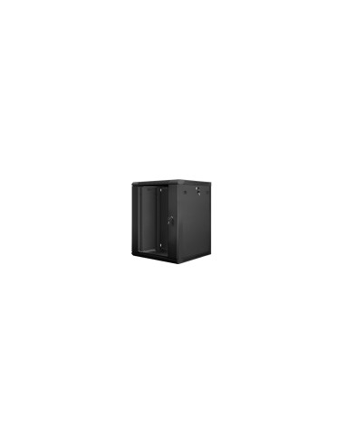 ARMARIO MURAL LANBERG 15U 19P 600X600X769MM ACCESORIOS MONTAJE NEGRO WF01-6615-10B