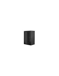 ARMARIO MURAL LANBERG 18U 19P 600X600X901MM ACCESORIOS MONTAJE NEGRO WF01-6618-10B