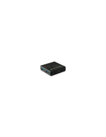 HUB USB 3.0 CONCEPTRONIC 4 PUERTOS USB 3.0 NEGRO HUBBIES02B
