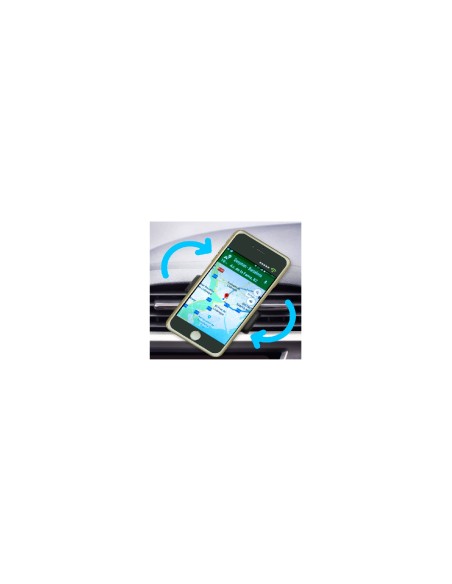 KIT 5 UNIDADES SOPORTE UNIVERSAL CONCEPTRONIC SMARTPHONE NEGRO CTCARCLIPB5