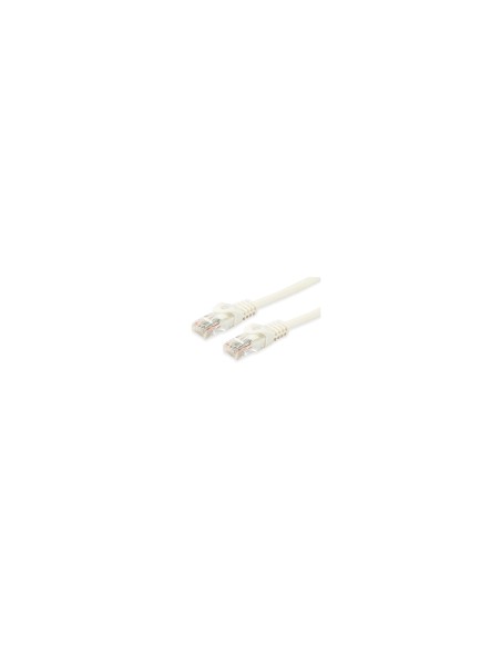 LATIGUILLO EQUIP RJ45 UTP CAT6A LIBRE HALOGENOS LSOH 3M BLANCO 603004