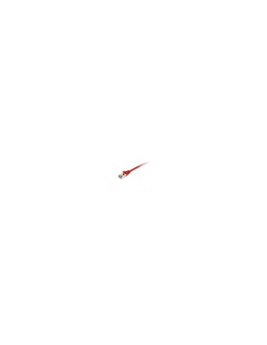 LATIGUILLO APANTALLADO EQUIP S/FTP CATEGORIA 6A 10G LOSH 0.25M ROJO 606501