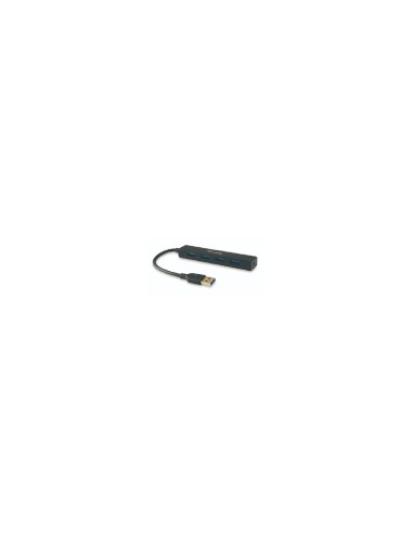 HUB USB 3.0 EQUIP LIFE 4 PUERTOS MINI HUB NEGRO 128953