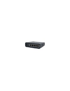 PUNTO DE ACCESO MIKROTIK HAP AC LITE TOWER CPU 650MHZ 5X LAN 10/100 ANTENAS 2/1.5DBI USB ROUTEROS NEGRO RB952UI-5AC2ND-TC 2