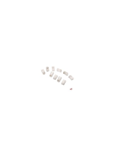 BOLSA 50 CONECTORES AISENS RJ45 8 HILOS CAT.5E AWG24 BLANCO A138-0291