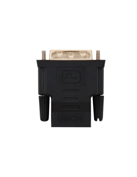 ADAPTADOR NANOCABLE 10.15.0700 - DVI 24+1 MACHO A HDMI TIPO A HEMBRA - NEGRO 10.15.0700