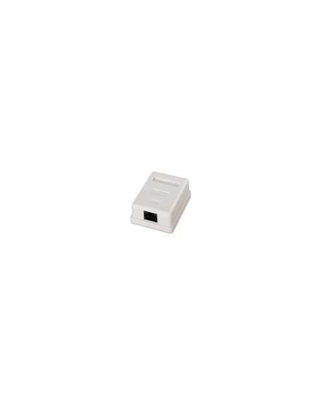 ROSETA DE SUPERFICIE AISENS RJ45 CAT5E UTP 1XTOMA BLANCO A138-0296