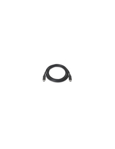 CABLE AISENS USB 2.0 USB TIPO-C MACHO A USB TIPO-C MACHO 3A 2M NEGRO A107-0057