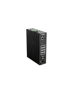 SWITCH INDUSTRIAL D-LINK DIS-200G-12PS 8 PTOS GIGABIT 2 PTOS SFP NEGRO DIS-200G-12PS