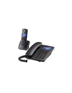 TELEFONO MOTOROLA C4201 COMBO INALAMBRICO FIJO NEGRO E10E09K19B1GSG03