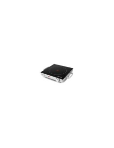 PLACA VITROCERAMICA ORBEGOZO PCE 5000 2000W Í?205MM TERMOSTATO REGULABLE CUERPO ACERO INOX SUPERFICIE CRISTAL TEMPLADO 16798