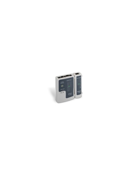 TESTER AISENS PARA CABLE RJ11 RJ12 RJ45 INCLUYE FUNDA PROTECCION A142-0312