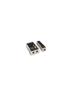 TESTER AISENS PARA CABLE RJ11 RJ12 RJ45 COAXIAL INDICADORES LED PARA CONEXIONES Y FALLOS A142-0314