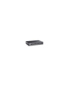 SWITCH TP-LINK SG108E 8PTOS GIGABIT NEGRO TL-SG108 V3