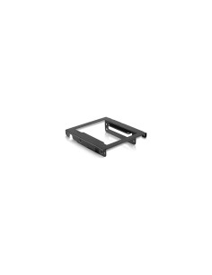 ADAPTADOR METÍLICO AISENS PARA BAHÍA DE 3.5 A 2.5 PERMITE INSTALAR 2 DISCOS 2.5 A129-0150 2