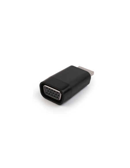 ADAPTADOR CONVERSOR GEMBIRD HDMI MACHO A VGA HEMBRA NEGRO A-HDMI-VGA-001