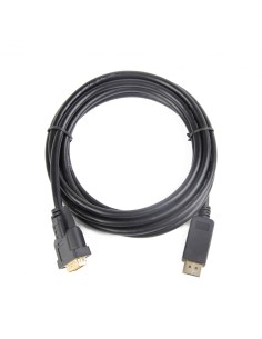 CABLE ADAPTADOR DISPLAYPORT MACHO A DVI MACHO 1.8M NEGRO CC-DPM-DVIM-6 2