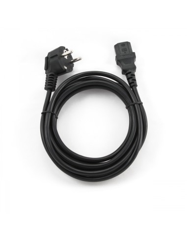 Gembird PC-186-VDE-3M power cord with VDE approval 3 meter Negro