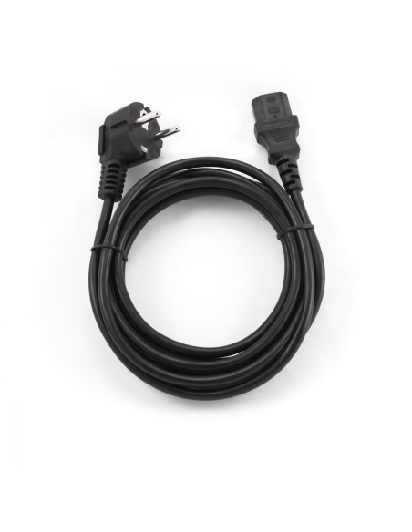 Gembird PC-186-VDE-3M power cord with VDE approval 3 meter Negro