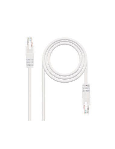 LATIGUILLO NANOCABLE CAT 5 UTP 3METROS BLANCO 10.20.0103-W